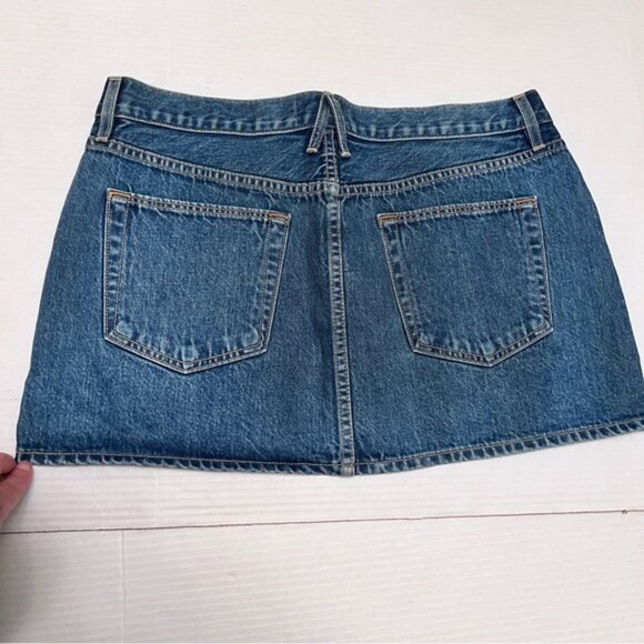 SLVRLAKE BNWOT Re-Worked Mini Skirt - Great Divide Sz 31 - Picture 3 of 14